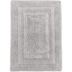 Hotel Collection 100% Cotton Reversible Bath Rug, 18" X 25", Exclusive NWT